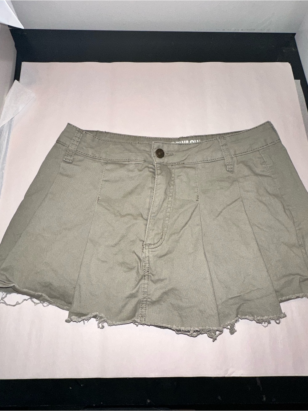 Rewash Pleated Mini Skort